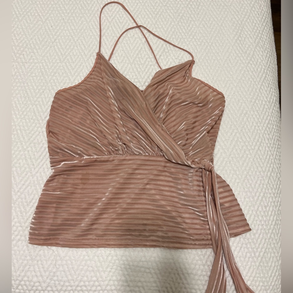 Material Girls Top - Light Pink